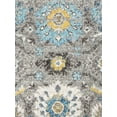 thumbnail image 3 of Pasargad Home Chelsea 4' x 6' Power-Loomed Silver Rug - All Ages, Indoors, 3 of 6