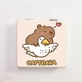 thumbnail image 1 of Cute Capybara Cosmetic Mirror Cartoon Double-Sided Folding Makeup Mirror Portable Mini Square High-definition Mirror Makeup Tools, 1 of 4