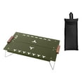 thumbnail image 4 of SunniMix Folding Camping Table Aluminum Alloy Beach Table for Picnic Yard Backpacking Green, 4 of 8