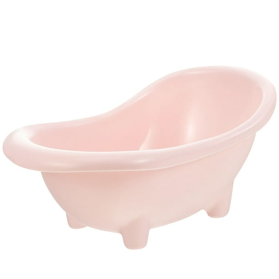 Baluue Small Pet Sand Box Plastic Hamster Bathtub Cooling For Chinchilla 1Set