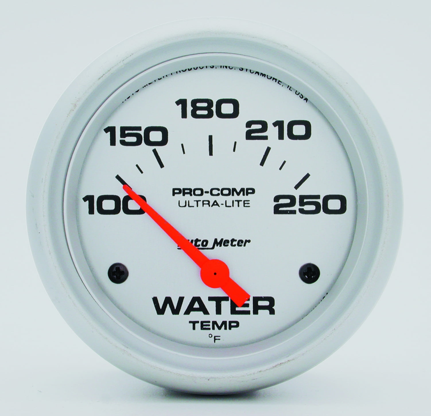 Auto Meter 4332 Ultra-Lite Mechanical Water Temperature Gauge 
