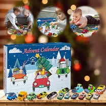 Christmas Countdown Sets - Christmas Car Toy Arrival Calendar 2023 with 24 Surprises - Collectible Toys for Holiday Celebration and Festive