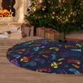 thumbnail image 5 of KLL 48" Christmas Tree Skirt Games Xmas Tree Skirts Mat for New Year Xmas Holiday Party Indoor Outdoor Home Decoration, 5 of 5