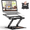 Black, variant on Adjustable Laptop Stand, Ergonomic Portable Computer Stand with Heat-Vent to Elevate Laptop, Heavy Duty Laptop Holder Compatible