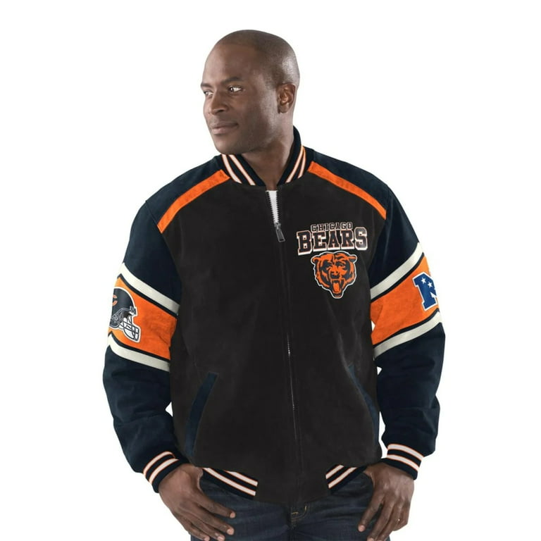 Officially Licensed NFL Men's Suede Jacket by G-III