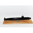 thumbnail image 4 of USS Alexandria SSN-757 (Black Hull) Submarine Model,Navy,Scale Model,Mahogany,20 inch,LA Class, 4 of 5