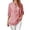 Red, variant on Vivianyo HD Women's V Henley Gingham Plaid Blouse, Adjustable Roll Tab Three Quarter Sleeve Shirt for Women, Spring Summer Casual Tunic for Grocery Runs and Neighborhood Walks, Sizes S-2XL
