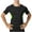 Green, variant on Men's Active Athletic Fitted Stretch Tight Quick Dry Power Short Sleeve Performance Raglan T-Shirt for Gym, Running Red