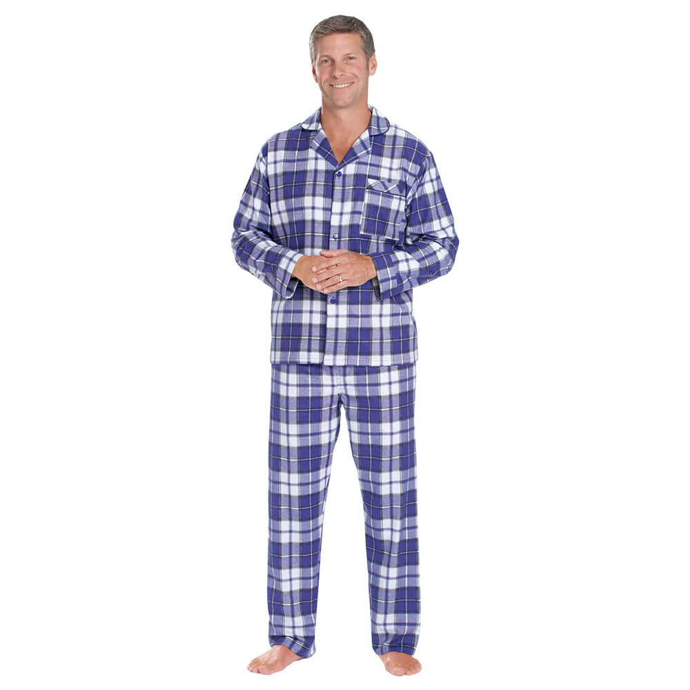 Carol Wright - Men's Flannel Pajamas - Walmart.com - Walmart.com