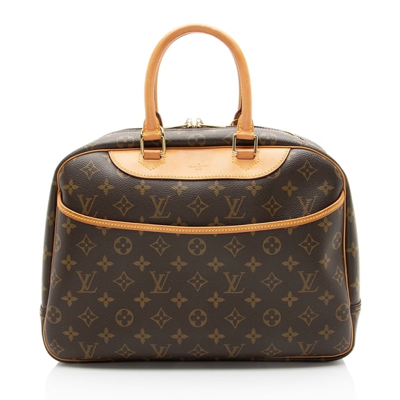 Pre-Owned Louis Vuitton Vintage Monogram Canvas Deauville Satchel