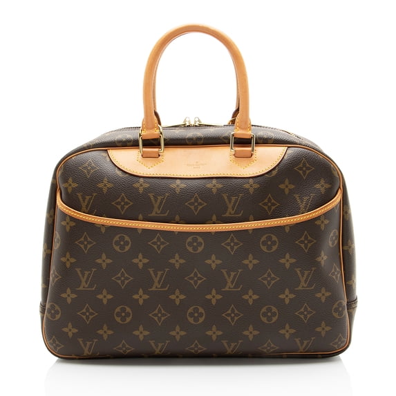Pre-Owned Louis Vuitton Vintage Monogram Canvas Deauville Satchel