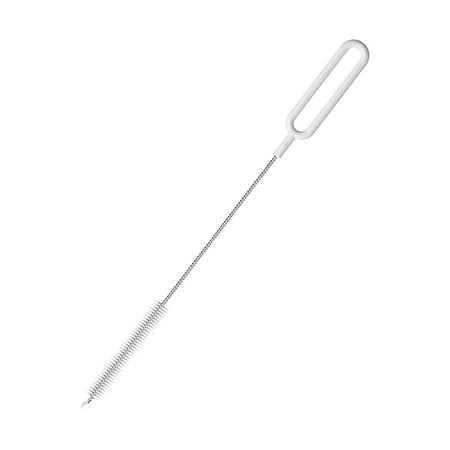 

Nylon Straw Brush 304 Stainless Steel Handle Tube Brush S-imple Pacifier Brush