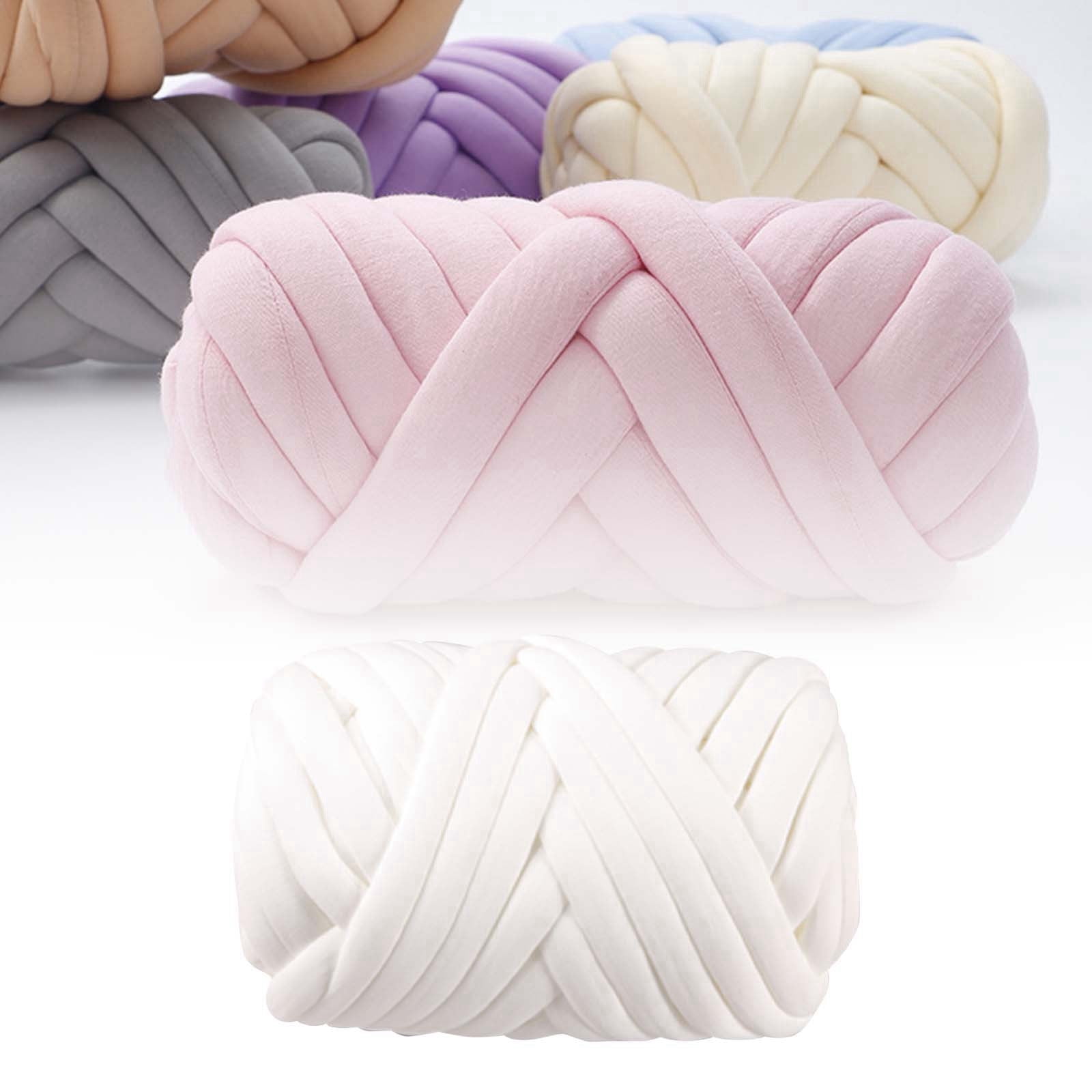 DIY Knitting Thick Core Yarn for Hand Woven Crochet Blanket Cushion Super Yarn Bag Floor Mat Thread for Home Use