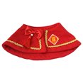 thumbnail image 2 of Pet Cloak Tassel Design Washable with Bow-knot Lint Free Bright Color Decorative Cloth Xmas New Year Pet Clothes Cat Cape, 2 of 8