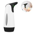 thumbnail image 2 of Dispensador de jabón automático, dispensador de jabón con sensor infrarrojo sin contacto de 400 ml, con carga USB y resistente al agua, dispensador de jabón eléctrico para baño, cocina Fokelyi 221014-4, 2 of 9