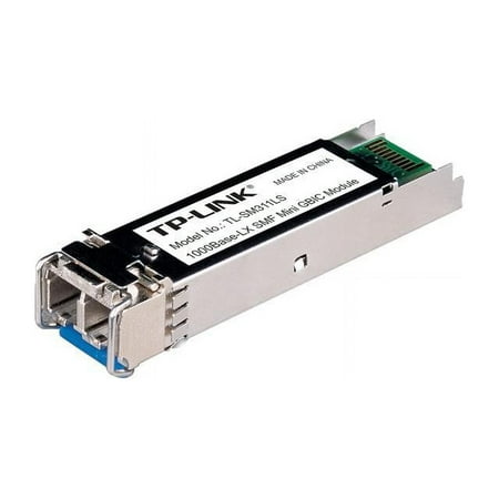 UPC: 0845973030216 | TP-Link Gigabit SFP Module | 1000Base-LX Single-mode Fiber Mini GBIC Module | Plug and Play | LC/UPC Interface | Up to 10km Distance (TL-SM311LS)