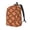 Medium, variant on 70's Retro Pattern Durable Canvas Backpack for Men & Women – Stylish & Lightweight – Adjustable Straps, Multiple Pockets – Fits 15-17 Inch LaptopsSmall
