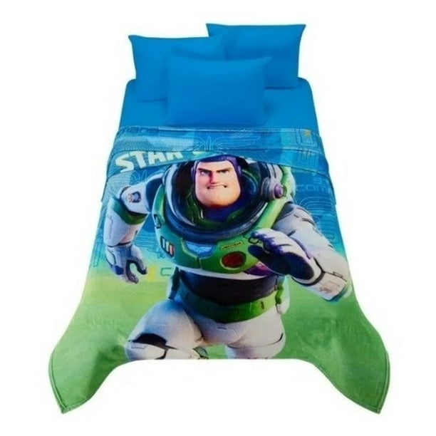 Cobertor Frazada Matrimonial Buzz Lightyear Providencia 1.80 X 2.10 metros