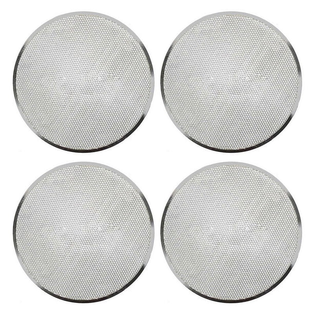 4X Profesional Bandeja de Horno para Pizza Redonda Red de Malla Antiadherente de Rejilla de Barbacoa (12 Pulgadas)