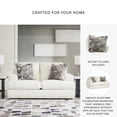 thumbnail image 5 of Signature Design by Ashley Karinne Linen Loveseat with Decorative Accent Pillows, 5 of 21