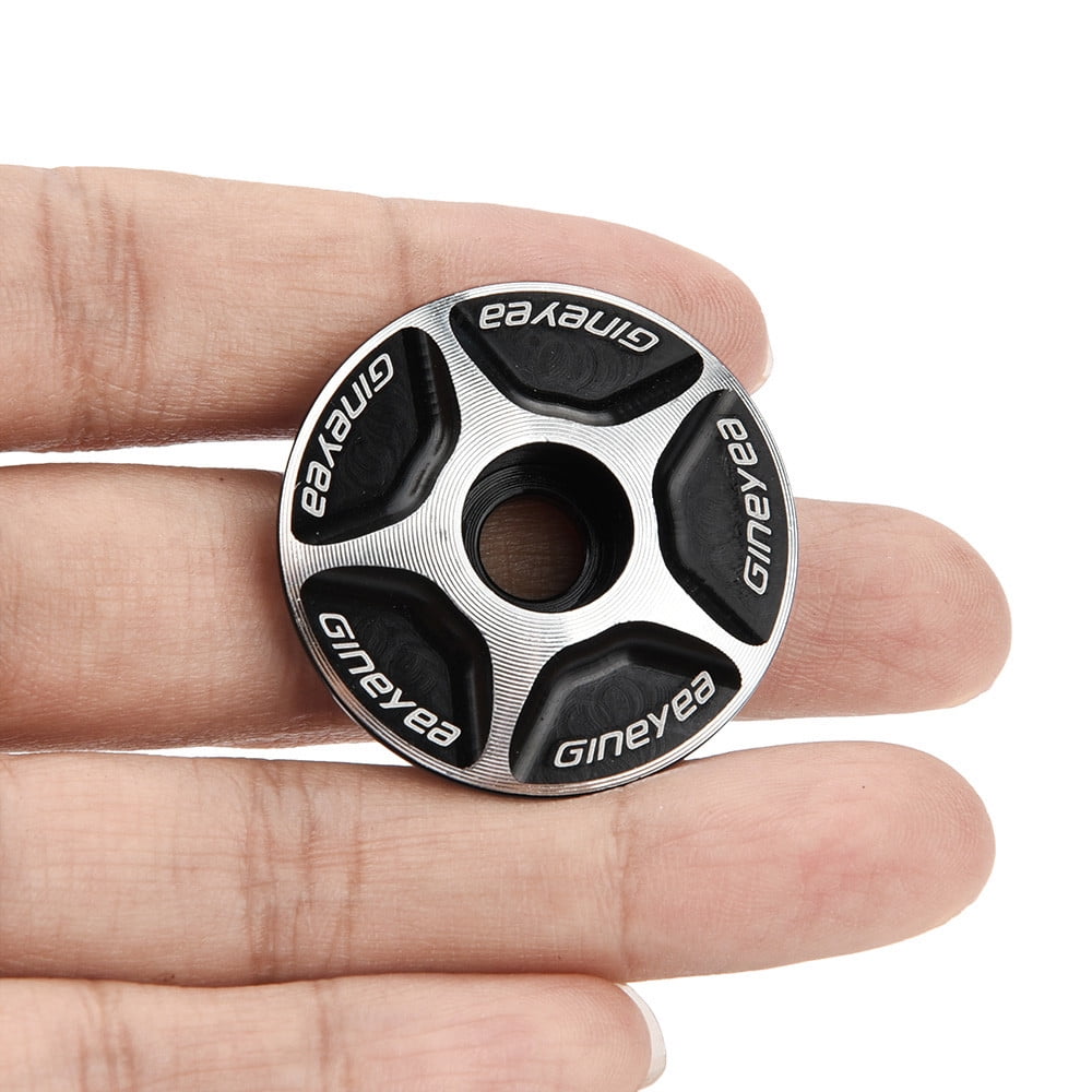 Aluminum Threadless Road Bicycle MTB Bike Stem Accessories Headset Top Cap Cover