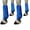 blue, variant on koolsoo 4x Horse Boots Leg Gear Protection Equestrian Accessories Durable Support Leg Protective Horse Guards Set for Training Riding L