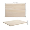thumbnail image 2 of Masteelf Masteelf 1 Set Wood Dividing Board Wall Mounted Rustic Shelf for Bedroom Living Room, 2 of 8