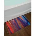 thumbnail image 2 of Colorful Bath Mat, Close up of Oil Painting Design Horizontal Line Composition Abstract Modern Art, Plush Bathroom Decor Mat with Non Slip Backing, 29.5" X 17.5", Multicolor, by Ambesonne, 2 of 2