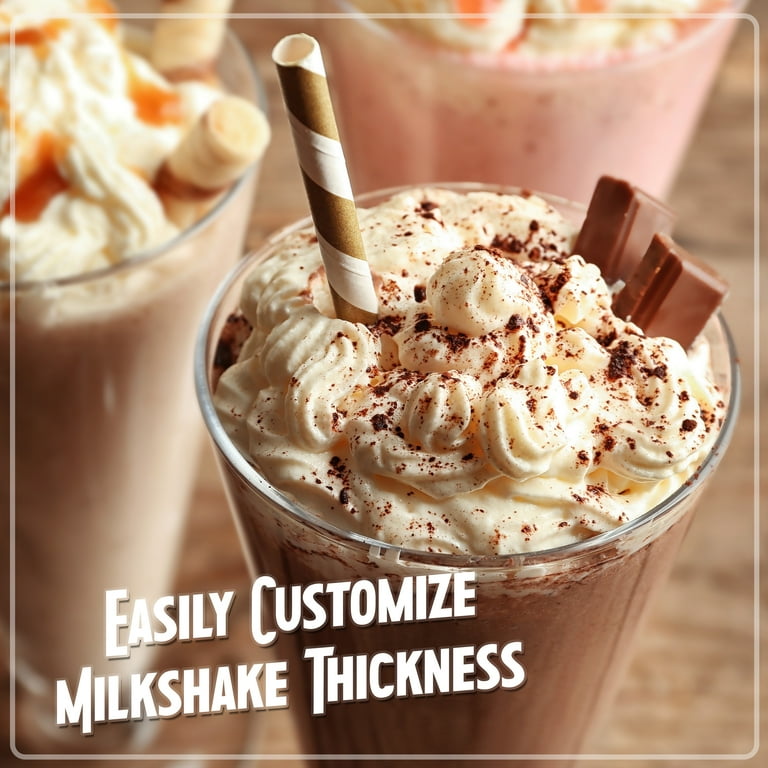 Nostalgia Two-Speed Electric Milkshake Maker and Mixer, 16