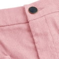 thumbnail image 5 of Girls Corduroy Wide Leg Pants with Pockets Vintage Baggy Pants High Waist Trousers for Girls Pink School Pants for Girls Kids Preppy Clothes 11-12 Years, 5 of 7