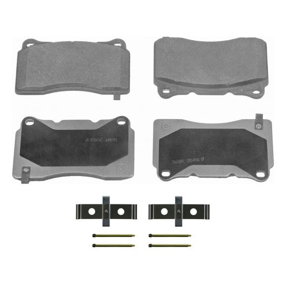 Wagner ThermoQuiet MX1050 Semi-Metallic Disc Brake Pad Set Fits select: 2013-2015 CADILLAC XTS, 2019-2021 CHEVROLET CAMARO