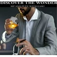 thumbnail image 3 of Bezrat Whiskey Cigar Glass -10 oz - Double Old Fashioned Round Tumbler With Side Mounted Holder Rest - Whiskey Glasses Gift (2 Pack), 3 of 6