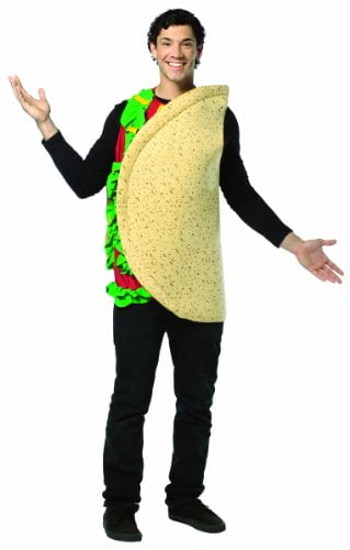 Rasta Imposta Taco Funny Halloween Costume, Adult, Unisex, One Size, Multi-color