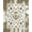 Green Brown Cream, Pattern 2, variant on ODIKA Boho Distressed Vintage Scrollwork Border Decorative Tone Retro for Playroom, Bedroom, Reading Nook, Pet Friendly & Kids Safe Play