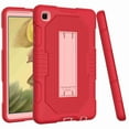 thumbnail image 3 of Dteck Case for Samsung Galaxy Tab A7 Lite 8.7 Inch 2021 Tablet (SM-T225/T220), Shockproof Rugged Protective Cover with Stand for Tab A7 Lite 8.7" Tablet SM-T220/T225 for Kids Boys, Red, 3 of 8