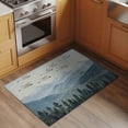 thumbnail image 2 of Rectangle Rug 2x3ft Area Rug,Bird Mountain Forest Nature Landscape Area Rugs for Living Room Bedroom,Oil Painting Art Floor Mat Non-Slip Non-Shedding Carpet Indoor Accent Rugs, 2 of 9