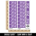 thumbnail image 2 of Squealing with Pride Pig Teacher Student School Sticker Set - Purple - Gloss Finish - 2.00" Large, 2 of 7