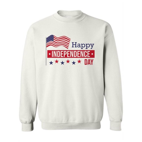 Happy Independence Day Retro Usa Sweatshirt Women -Image by Shutterstock, Female 5X-Large