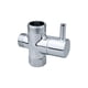 thumbnail image 4 of Inteprter 1/2 3 Way Diverter Splitter Hardware Switch Kitchen Toilet Bathroom Hotel Home Connector Sink Type2 NO2, 4 of 6