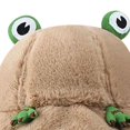 thumbnail image 4 of Gorro de pescador de felpa de invierno, gorro de pescador ligero de dibujos animados a prueba de viento, gorro de rana cálido, talla única, único para , Khaki Yinane sombrero de copa, 4 of 4
