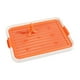 thumbnail image 3 of Entrenamiento para ir al baño para perros Bandeja para orinal Almohadillas de entrenamiento Inodoro Loo Kitty Fácil de limpiar Entrenador para orinal Naranja Fernando Bandeja sanitaria, 3 of 8