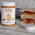 thumbnail image 2 of JUSTIN'S Classic Creamy Peanut Butter Spread, 28 oz Jar, 2 of 6
