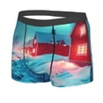 thumbnail image 5 of Goofa Aurora Borealis Village Printed Men's Boxer Briefs Underwear, Moisture-Wicking Underwear, Trunk,Soft and Breathable Cotton Underwear-X-Large, 5 of 9