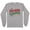 Grey, variant on Very Merry Illustrator Long Sleeve Shirt Unisex Large Pink