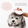 thumbnail image 5 of Peine de masaje de silicona supersuave para mascotas, peine para el pelo, adecuado para gatos y perros, pelo corto y mediano., 5 of 5