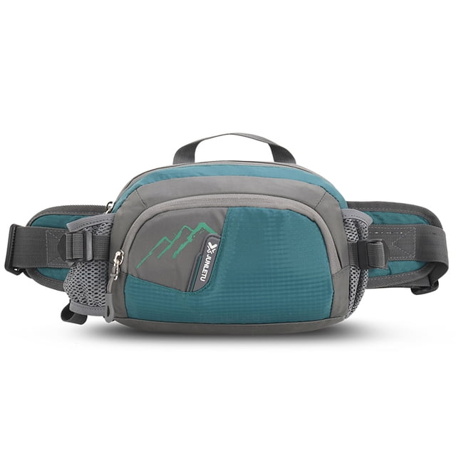 Sac Banane de Sport Extérieur avec Porte-Bouteille pour Cyclisme Course Marche Randonnée Marathon Ceinture d'Hydratation pour Hommes et Femmes