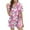 Black, variant on CONFREE Halloween Pajamas for Women Set Short Sleeve Satin Sleepwear Tops Shorts Hallowmas Pumpkin Ghost Pjs for Women Cozy Nightwear