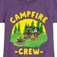thumbnail image 3 of Pete The Cat - Campfire Crew - Toddler And Youth Girls Short Sleeve Graphic T-Shirt, 3 of 6