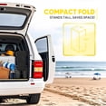 thumbnail image 6 of Sekey Heavy Duty Beach Wagon 200L Capacity, 9" Sand-Proof Wheels, 6 of 8