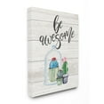 thumbnail image 2 of The Stupell Home Decor Collection Be Awesome Cactus Wall Art, 2 of 5